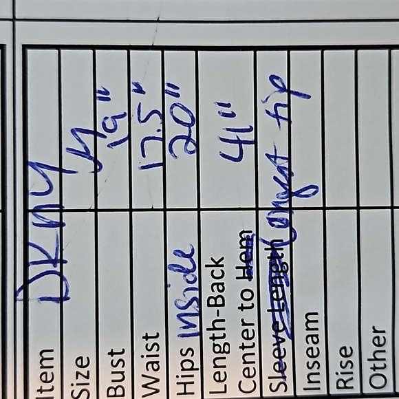 DKNY white mesh asymmetrical dress with black lining-M - Picture 8 of 8